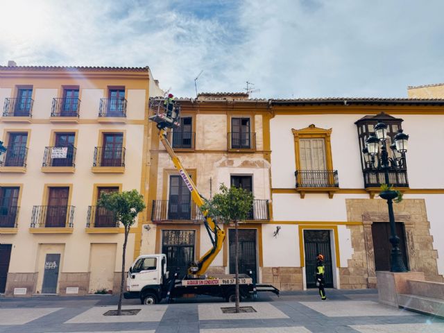 El Ayuntamiento realiza una nueva revisión de las fachadas del casco antiguo de cara a la llegada de Semana Santa - 4, Foto 4
