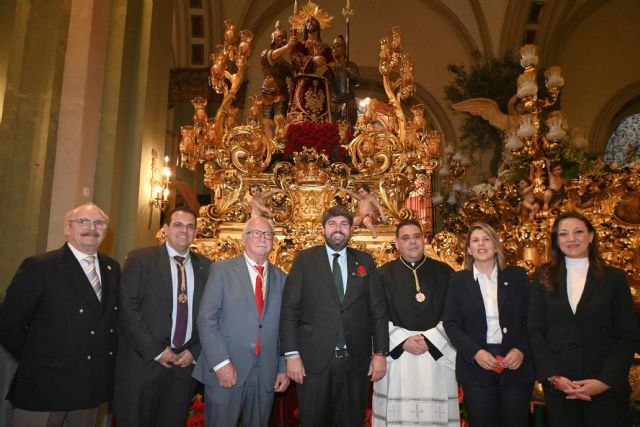 López Miras acompaña a los californios de Cartagena en los preparativos de la Procesión del Prendimiento - 2, Foto 2