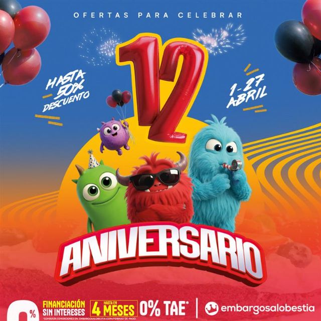 Embargosalobestia celebra su 12 aniversario con un mes lleno de ofertas - 3, Foto 3