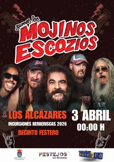 Llega el rock a las Incursiones Berberiscas de Los Alcázares con los conciertos de Mägo de Oz y los Mojinos Escozíos - 2, Foto 2