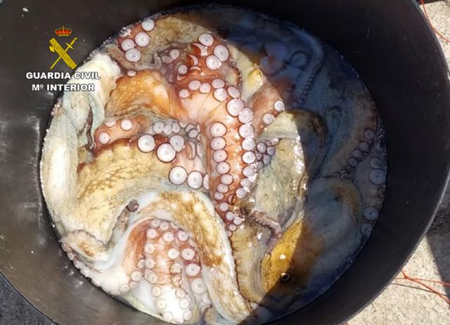 La Guardia Civil sorprende a un veterano de la pesca furtiva en Águilas - 1, Foto 1