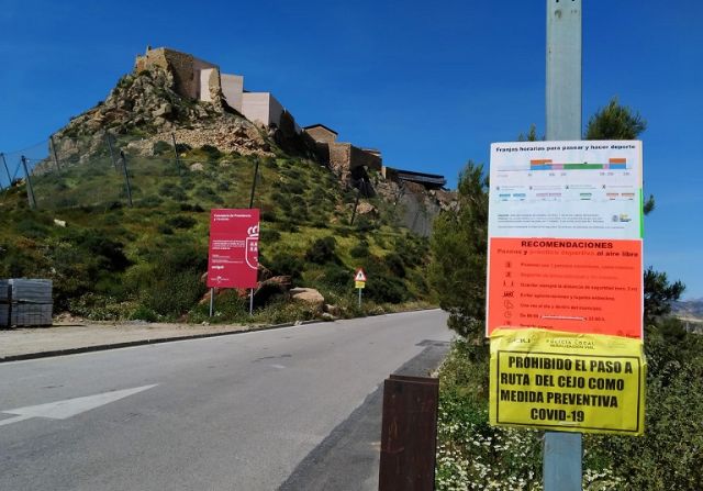 Cierran los accesos al Cejo de los Enamorados debido a que la singularidad de la zona no permite poder cumplir con las distancias de seguridad - 2, Foto 2