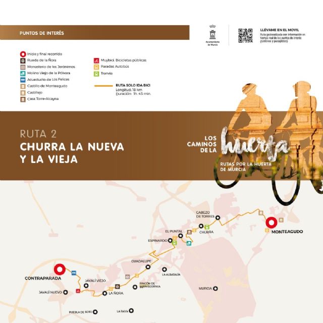 El Ayuntamiento establece 44 rutas de paseo y deportivas en barrios y pedanías para favorecer el distanciamiento físico - 2, Foto 2