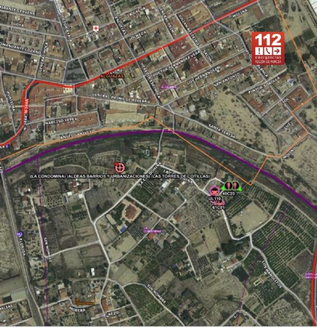 Incendio en el garaje de una vivienda en Las Torres de Cotillas - 1, Foto 1