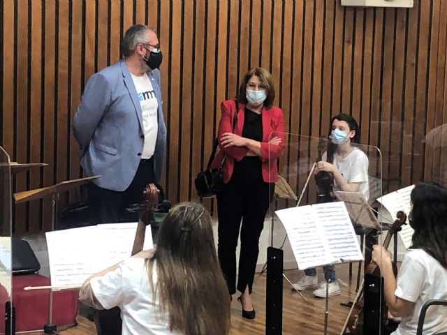 La Orquesta de Aspirantes de la Región de Murcia vuelve a la actividad en el Auditorio regional Víctor Villegas - 2, Foto 2