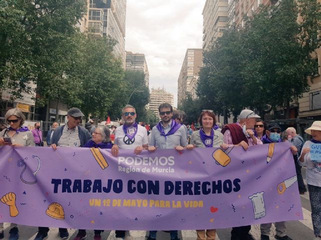 Podemos conmemora el primero de mayo defendiendo un trabajo digno, estable y con derechos - 2, Foto 2