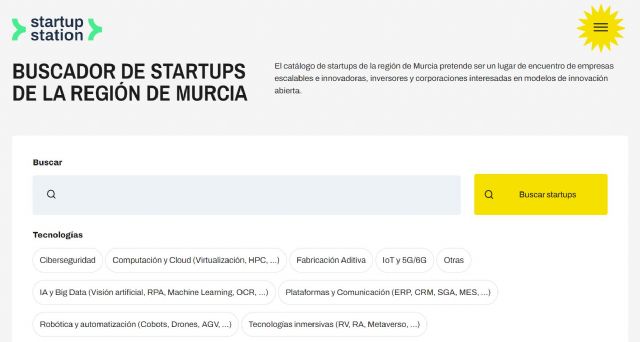 Las empresas emergentes de la Región reúnen toda su información en una sola web - 1, Foto 1