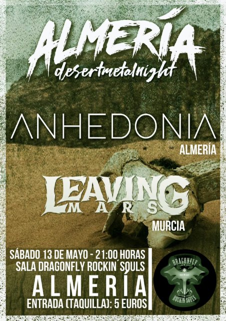 Leaving Mars y Anhedonia comparten escenario en Almería - 1, Foto 1