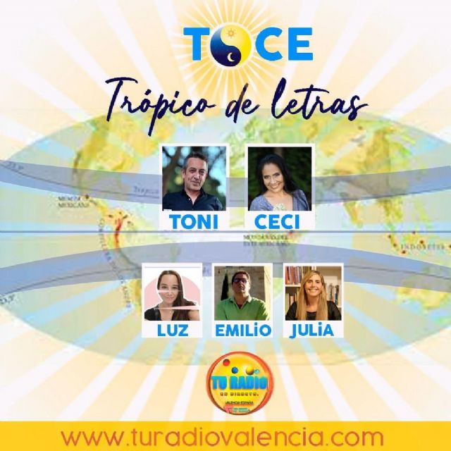 El programa cultural Trópico de Letras se une a Tu radio Valencia - 1, Foto 1