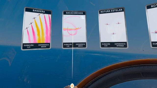 La Comunidad desarrolla una aplicación inmersiva de realidad virtual que permite experimentar un vuelo con la Patrulla Águila - 2, Foto 2