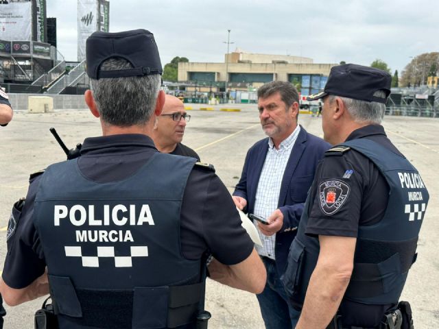 El Ayuntamiento de Murcia refuerza el dispositivo de seguridad y emergencias con motivo del festival Warm Up Estrella de Levante 2026 - 2, Foto 2