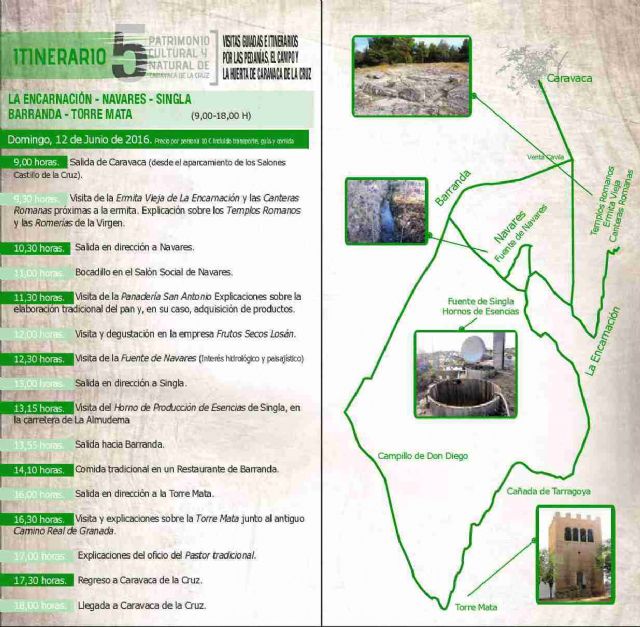 Turismo clausura la tercera edición de los itinerarios guiados a las pedanías y campo de Caravaca - 3, Foto 3