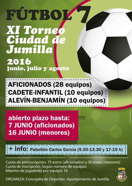 Abierto el plazo para inscripción de equipos para el Torneo de Fútbol 7 - 1, Foto 1