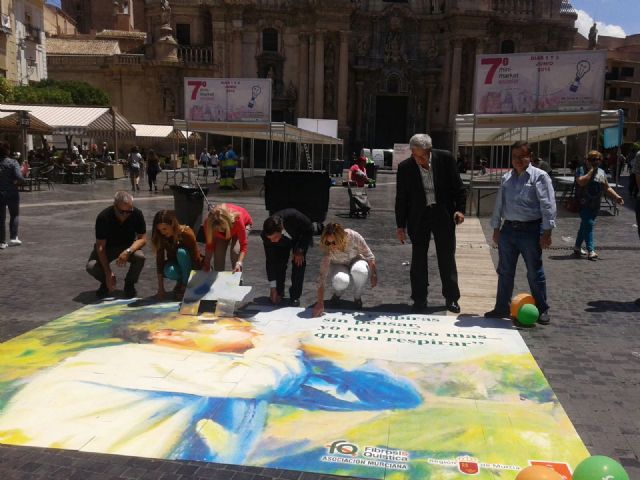 El Ayuntamiento de Murcia participa en el puzzle solidario con motivo del Día Internacional del Donante de Órganos y Tejidos - 2, Foto 2