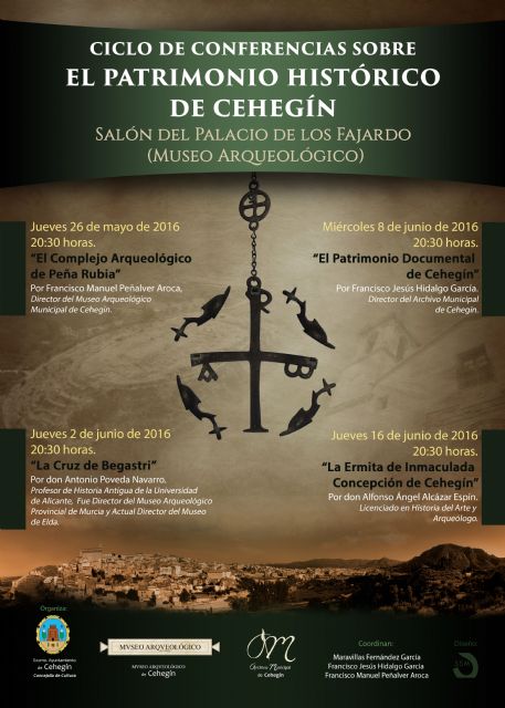 El profesor Antonio Poveda hablará mañana sobre La Cruz de Begastri en el Ciclo sobre Patrimonio Histórico - 1, Foto 1