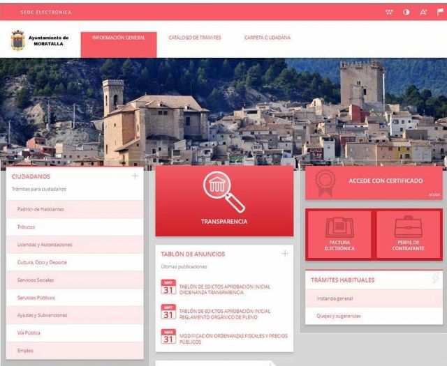 El Ayuntamiento de Moratalla pone en marcha su sede electrónica - 1, Foto 1