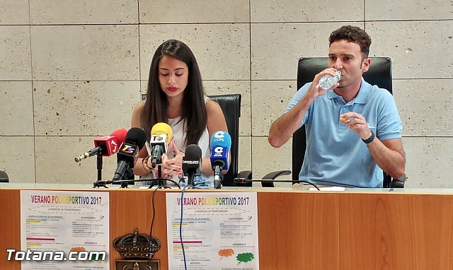 Se presenta el programa Verano Polideportivo´2017, Foto 2