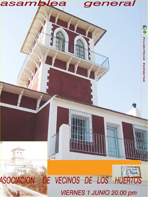 La Asociación de Vecinos de Los Huertos celebra hoy su Asamblea General, Foto 1