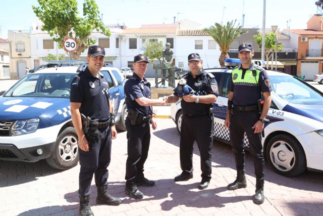 El Ayuntamiento de Calasparra y su Policía Local se unen a la cadena solidaria de relevos STARSPAIN -Intercambio Policial Internacional - 2, Foto 2