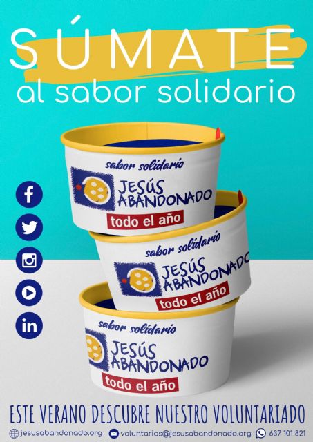 La Fundación Jesús Abandonado llama a la sociedad a sumarse a un verano con sabor solidario - 1, Foto 1