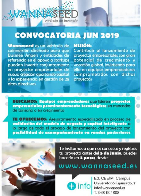 La Comunidad busca oportunidades de inversión en nuevos emprendedores innovadores para cofinanciar sus negocios - 1, Foto 1