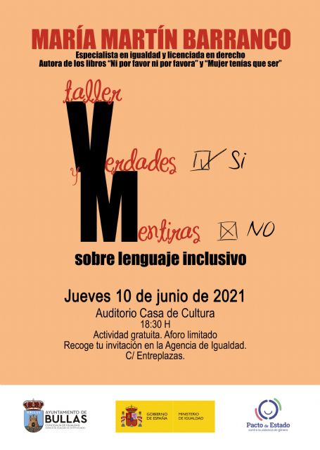 Taller 'Verdades y mentiras sobre el lenguaje inclusivo' - 1, Foto 1