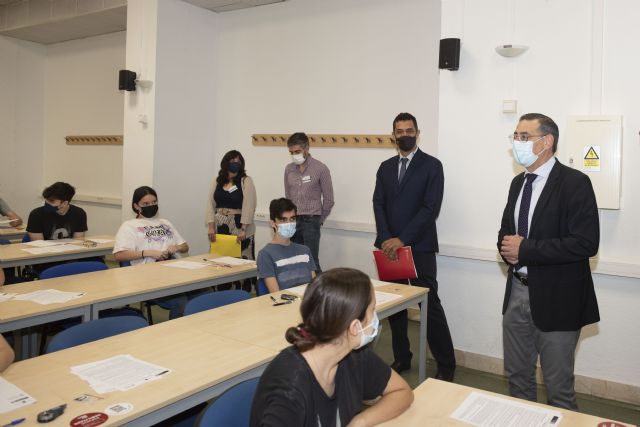 Las pruebas de la EBAU comienzan en la Región de Murcia sin incidencias - 2, Foto 2