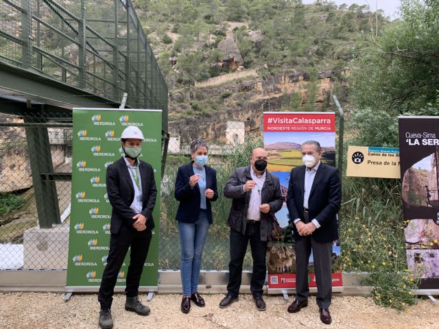Hoy se ha inaugurado la nueva pasarela de la presa de La Mulata, en el cañón de Almadenes - 2, Foto 2