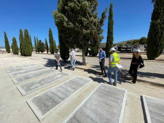 Visita a las obras de ampliación en el Cementerio Municipal de Calasparra - 5, Foto 5
