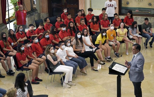 El Ayuntamiento recibe las propuestas de 62 alumnos de Murcia para crear un municipio más sostenible - 5, Foto 5