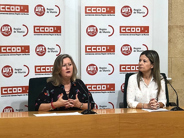 CCOO y UGT denuncian bloqueo institucional por parte de la Consejería de Mujer, Igualdad, LGTBI, Familias y Política Social del Gobierno Regional - 1, Foto 1