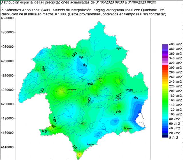 La cuenca del Segura almacena en la última semana 18 Hm3 más gracias a las lluvias del mes de mayo más húmedo de los últimos diez años - 3, Foto 3