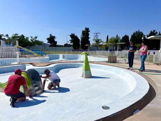 El Ayuntamiento de Puerto Lumbreras inicia las labores de puesta a punto de las piscinas de verano municipales - 3, Foto 3