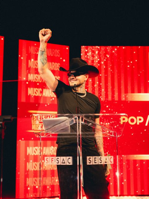 Kapo recibe reconocimiento como pop/latin rhythm songwriter of the year en los sesac awards - 2, Foto 2