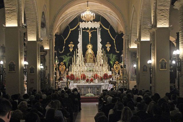 Un legado de generaciones da forma al altar de cultos mayores de la Hermandad de la Vera-cruz de Alcalá del Río - 4, Foto 4