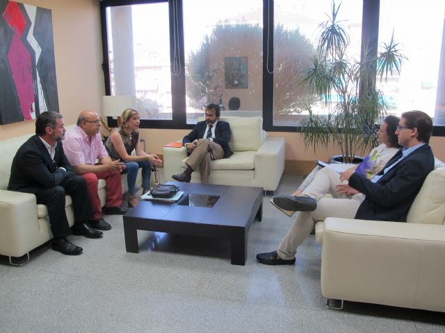 El consejero de Fomento se reúne con la alcaldesa de Molina de Segura - 1, Foto 1