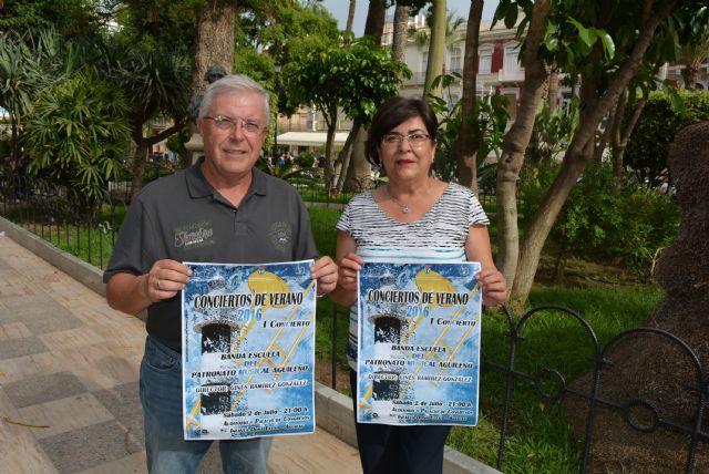 Mañana comienza el programa estival del Patronato Musical Aguileño - 1, Foto 1
