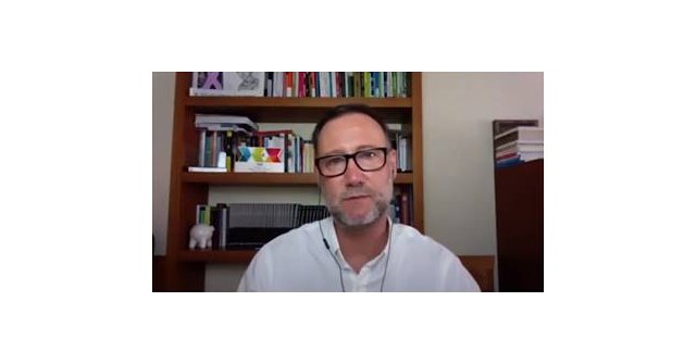 Pedro García Aguado durante su intervención en la primera sesión de Fratertalks, Foto 1