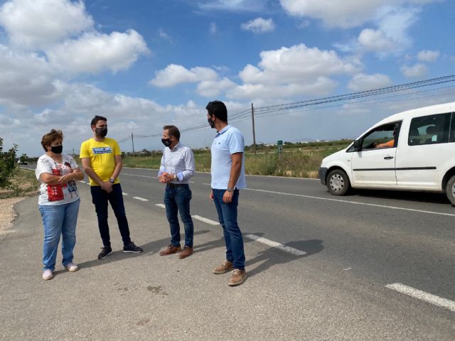 El Ayuntamiento solicita el ensanche de la carretera RM F22 entre Torre Pacheco y Balsicas - 3, Foto 3