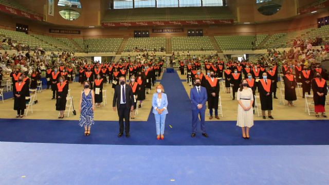 Actos de graduación de la UCAM que han tenido lugar esta tarde en el Palacio de los Deportes de Murcia - 1, Foto 1