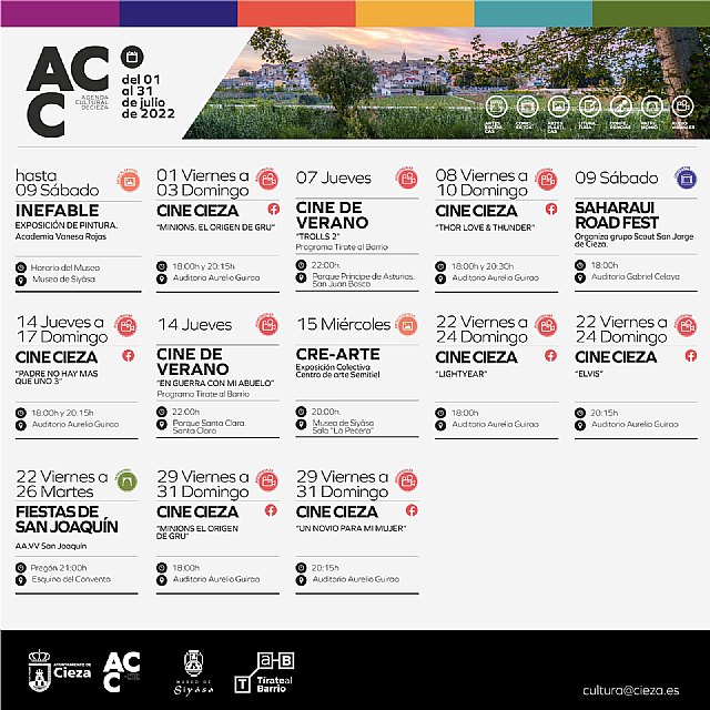 El Ayuntamiento de Cieza presenta Agenda Cultural - 1, Foto 1