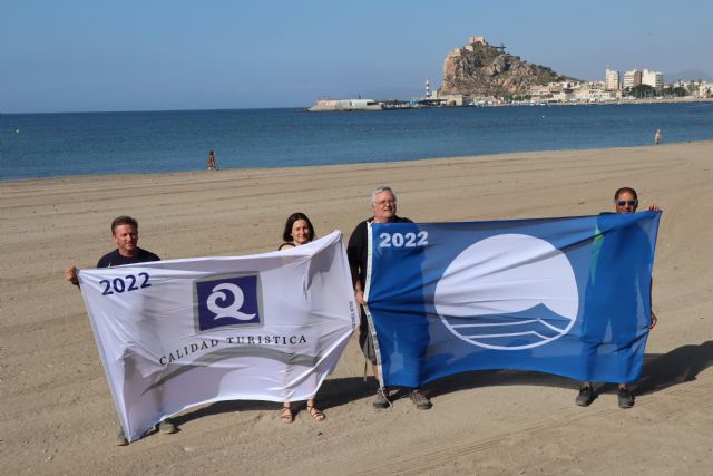 Águilas sigue liderando el ranking regional de banderas azules - 1, Foto 1