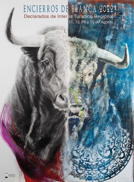 El Ayuntamiento de Blanca presenta el cartel del Encierro de Blanca 2022 de Nicolás de Maya y Luis J. Fernández - 2, Foto 2