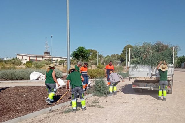 Un programa experiencial de jardinería desarrolla sus trabajos en el Parque de la Antena - 1, Foto 1