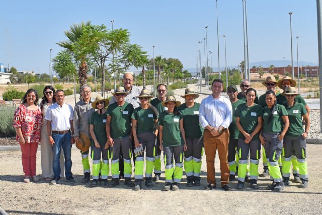 Un programa experiencial de jardinería desarrolla sus trabajos en el Parque de la Antena - 3, Foto 3