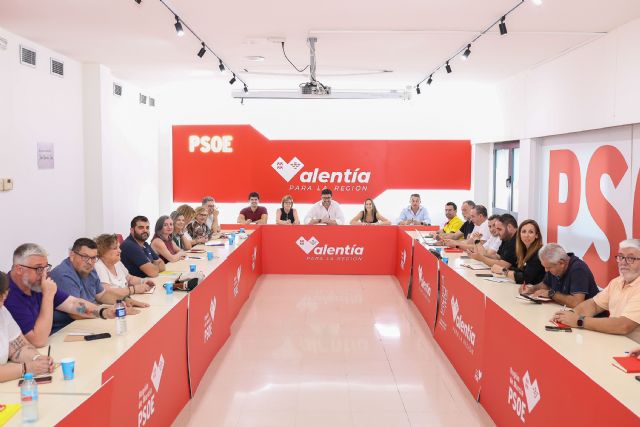 Ginés Ruiz reúne por primera vez a su Ejecutiva para impulsar el proyecto colectivo La Murcia que viene - 1, Foto 1