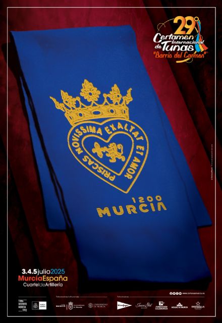 Tunas de 5 países y Murcia 1200 serán los protagonistas de la 29ª edición del Certamen ´Barrio del Carmen´ - 1, Foto 1
