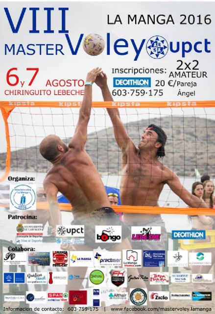 La playa de la Isla del Ciervo será la pista del VIII Mastervoley La Manga-UPCT este fin de semana - 3, Foto 3