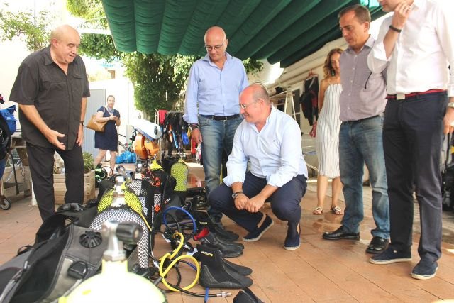 Pedro Antonio Sánchez: La Región de Murcia es el mejor lugar de España para practicar buceo - 2, Foto 2