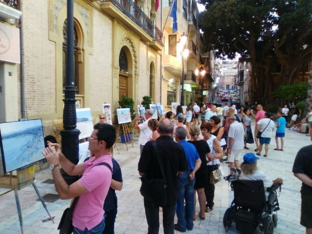 Francisco Jesús Medialdea, ganador del concurso de pintura rápida Águilas en tu pincel - 1, Foto 1